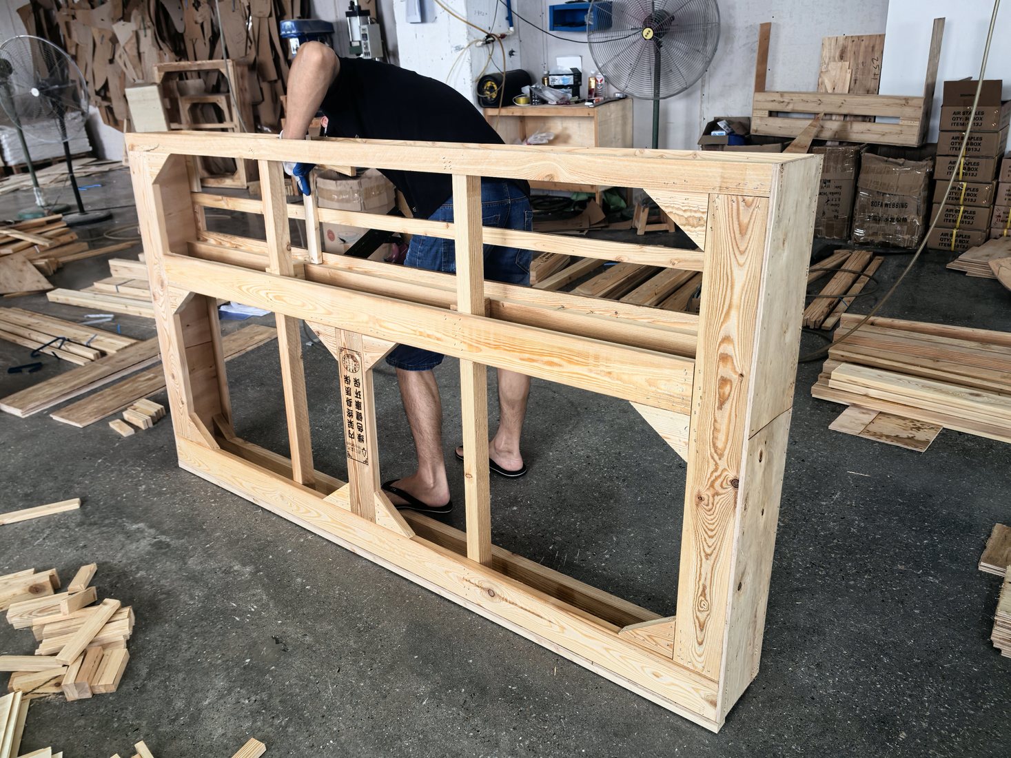Wood frame workshop