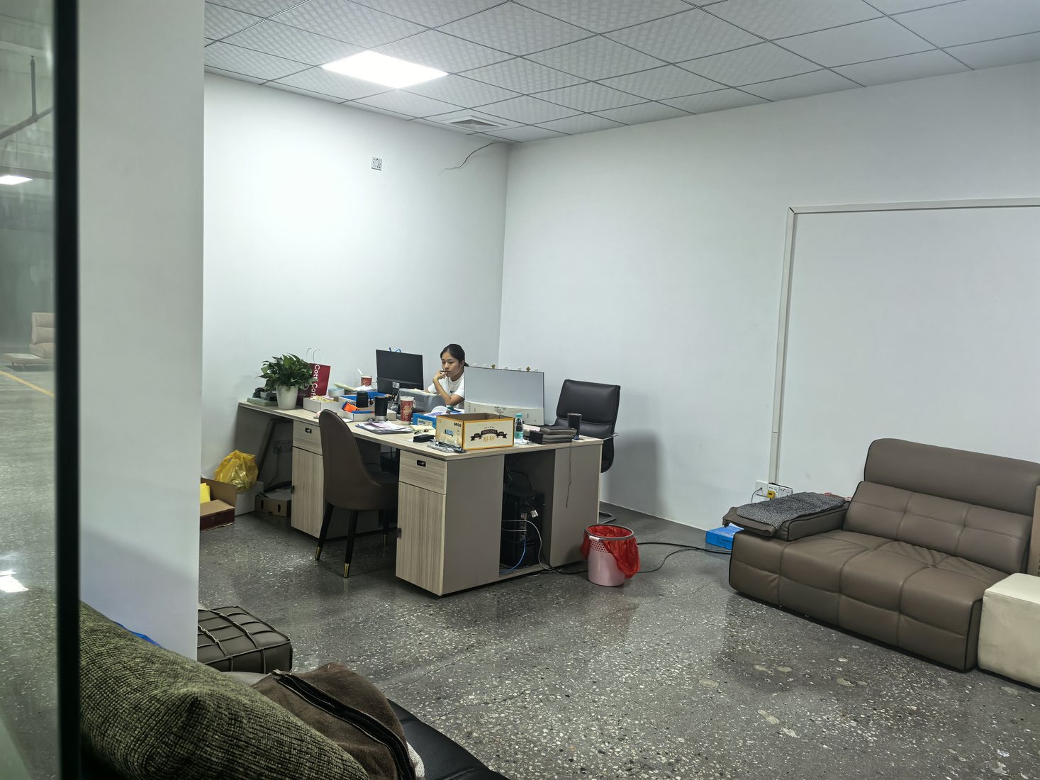 Sales office and product display